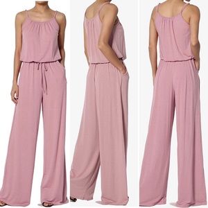 Light Rose Zenana Jumpsuit